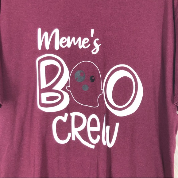MEME’s Boo Crew Halloween T-Shirt SZ L - Picture 3 of 4